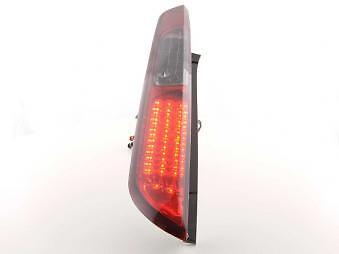Coppia Fari Fanali Posteriori Tuning LED Focus 2 5 porte 08-10, rosso/nero