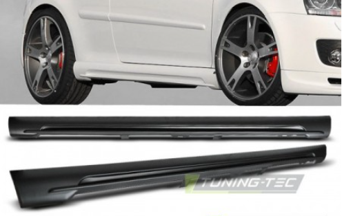 Coppia Minigonne Sportive Laterali Tuning GOLF 5 GTI STYLE look in ABS vernic