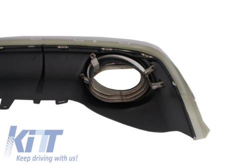 Diffusore e cornici scarico Tuning A6 4G Facelift (2015-2018) Paraurti Standard