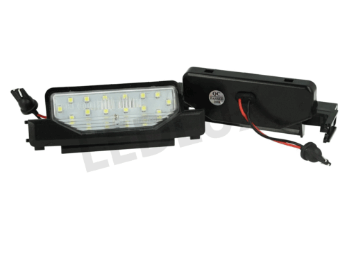Kit Luci Targa Led 6 2009-2015 Bianco Canbus No Errore 12V 2W <table