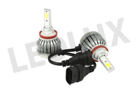 Kit Full Lampada Led Cob H8 H11 H9 20W 12V 24V Bianco 6000K Per Abbagliante e