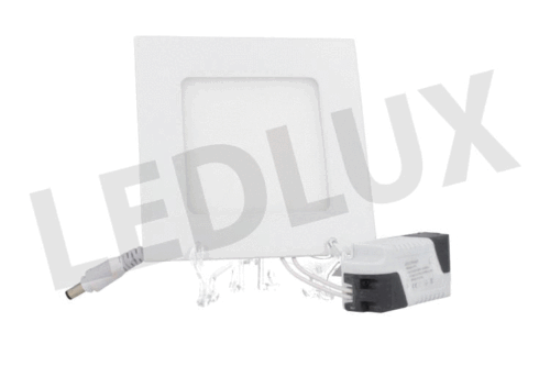 Faretto Pannello Led Da Incasso Quadrato 6W Bianco Neutro 120x120mm SKU-4864 <p