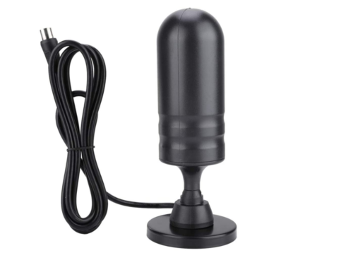 Antenna TV Interna Portatile DVB-T 30dB Base Magnetica Cavo 1,5M <ul><li>Riceve