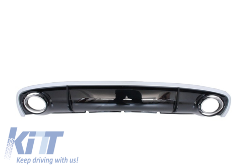 A4 B8 Berlina Facelift (2012-) Paraurti Posteriore Valance diffusore e s