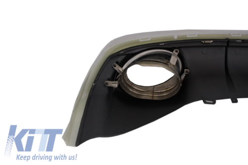 Diffusore e cornici scarico Tuning A6 4G Facelift (2015-2018) Paraurti Standard