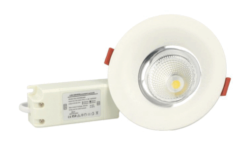 Faretto Led Da Incasso 15W Bianco Neutro 120mm 60 Gradi <p