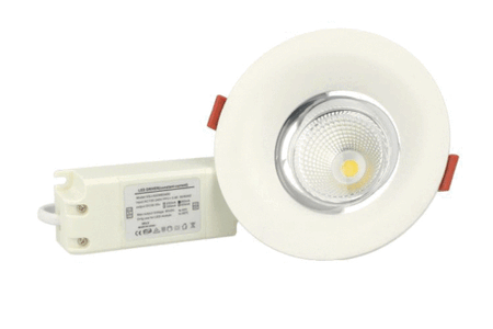 Faretto Led Da Incasso 15W Bianco Neutro 120mm 60 Gradi <p