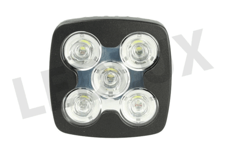Fanale Led Quadrato Supplementare Ausiliario 50W DC 9V-60V Faro Da Lavoro Di