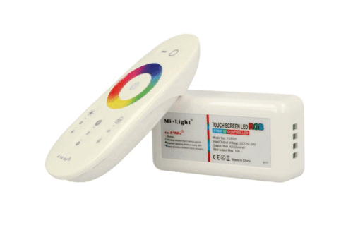Led Controller Dimmer RGB Telecomando RF 2,4G Touch 12V 24V 6AX3 <p