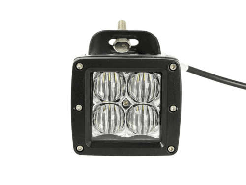 Faro Led Fanale Flood 20W 9V-60V 4 Smd Osram 5W Lente 5D Angolo Largo