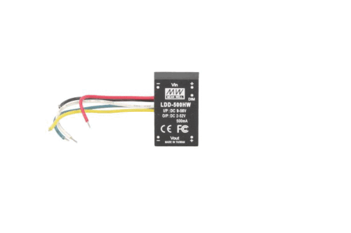 DC/DC Step Down Converter Meanwell LDD-500HW 500mA da DC9-56V a DC2-52V <p
