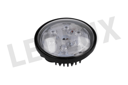 Fanale Rotondo Luci Diurne A Led Work Light Faro Da Lavoro 12V 24V 18W (6X3W)