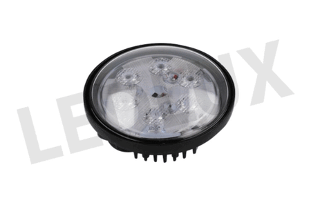 Fanale Rotondo Luci Diurne A Led Work Light Faro Da Lavoro 12V 24V 18W (6X3W)