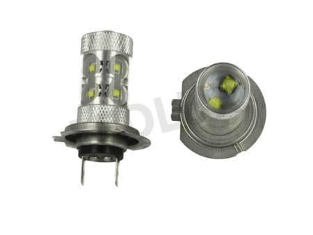 Lampada Led H7 PX26d 30W 12V Per Fendinebbia Super Potente e Bianco Xenon 6 Smd