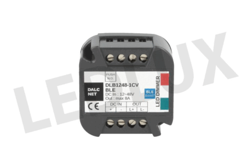 Dalcnet Led Dimmer Con Smartphone Tramite Bluetooth e Pulsante N.O. DLB1248-1CV