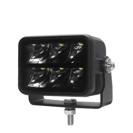 Driving light bar - doppia fila supporto centrale-30W 10-32V 3,4", Black