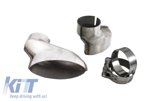 Diffusore e cornici scarico Tuning A6 4G Facelift (2015-2018) Paraurti Standard