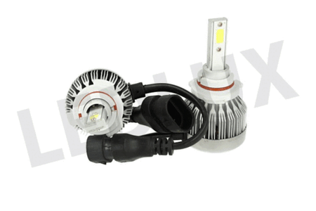 Kit Full Lampada Led Cob 9006 HB4 12V 24V Bianco 6000K Per Abbagliante e
