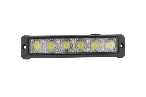 Fanale Luci Diurne A Led DRL Work Light Faro Da Lavoro 12V 24V 18W (6X3W) IP67