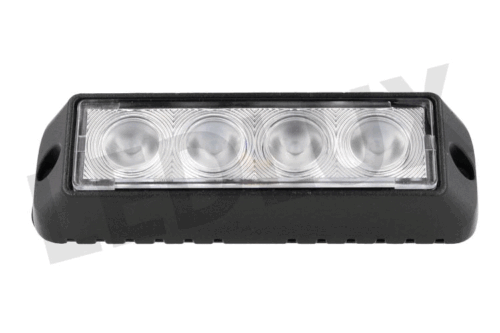 Fanale Luci Diurne A Led DRL Work Light Faro Da Lavoro 12V 24V 12W (4X3W) IP67