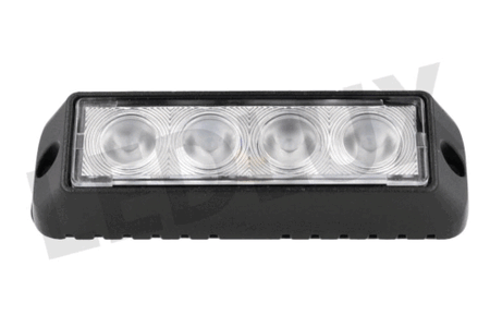Fanale Luci Diurne A Led DRL Work Light Faro Da Lavoro 12V 24V 12W (4X3W) IP67