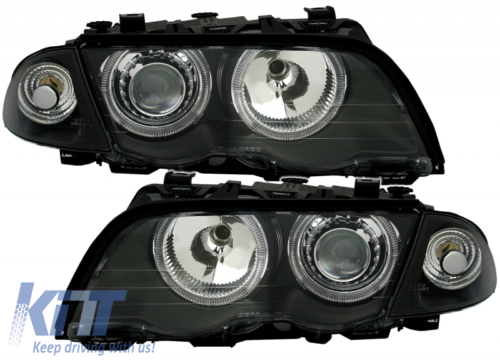 Fari Angel Eyes adatti per Serie 3 E46 Limousine Touring (05.1998-08.2001)