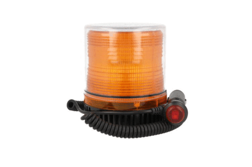 Lampada Luce Lampeggiante Led Arancione Strobo Calamitato 12V Segnalazione