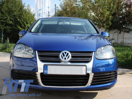 Golf MK V 5 (2003-2007) R32 spazzolato Alu-look Paraurti anteriore