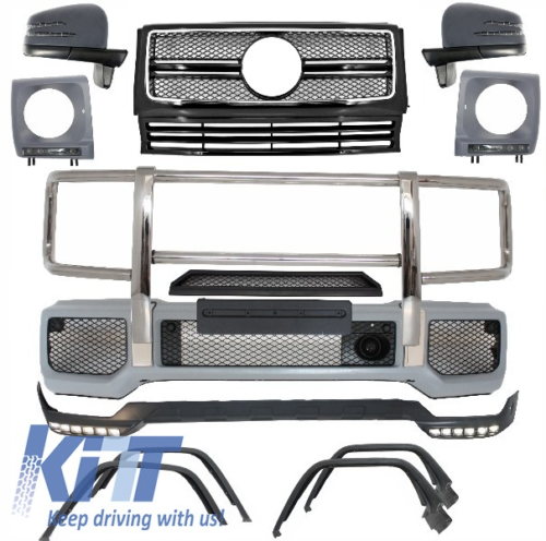 Conversione Completa Anteriore montaggio paraurti W463 Classe G (