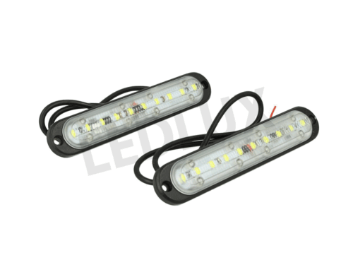 Luci Diurne Led DRLs Driving Light 12V 24V 10X1W IP68 Universale Per Auto