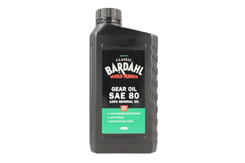 BARDAHL Classic Gear Oil SAE 80 API GL2 Olio Ingranaggi Monogrado 100% Minerale