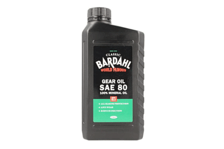 BARDAHL Classic Gear Oil SAE 80 API GL2 Olio Ingranaggi Monogrado 100% Minerale