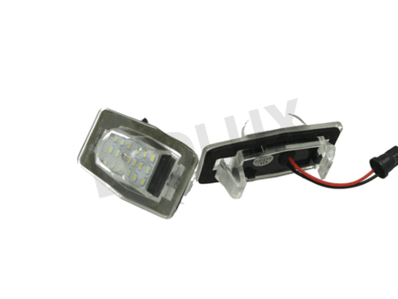 Kit Luci Targa Led 323 12V 2W Bianco Canbus No Errore Attacco T10 W5W