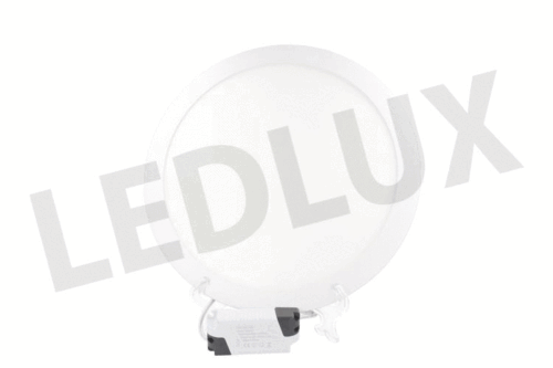 Faretto Pannello Led Da Incasso Rotondo 24W Bianco Neutro Diametro 300mm