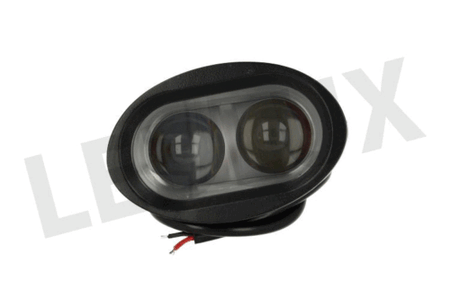 Lampada Faretto Led Per Carrelli Elevatori Muletti Luci Rosso 9V-60V 20W