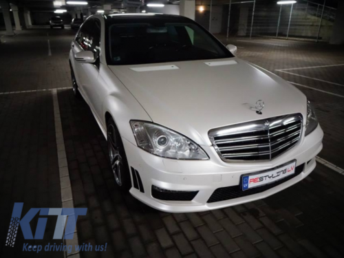 Completa AMG corpo Kit di Classe S W221 2005-2012 (LWB) Lunga