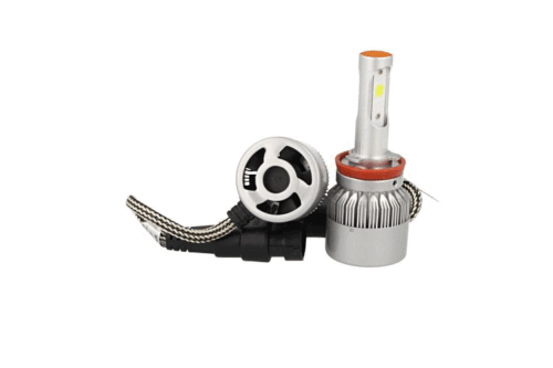 Kit Full Led Cob H8 H11 H9 30W Con Ventilatore 12V 24V All In One Senza Driver