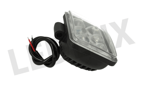Fanale Rettangolare 18W DRL Daylight Led Work Light Faro Da Lavoro 9V 12V 24V