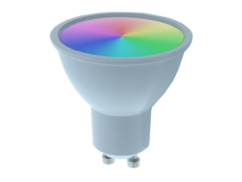 Lampada Faretto Led GU10 5W WiFi RGB CCT Dimmerabile APP Compatible