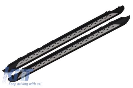 Coppia set Predellini gradini Benz GLK X204 2008 ->2015 pedane laterali