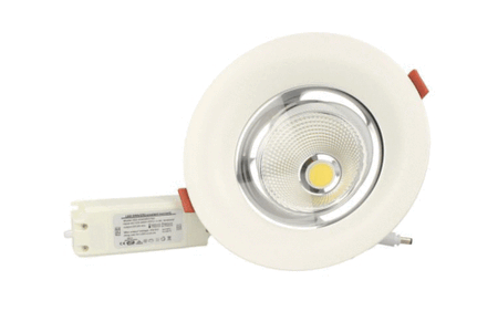 Faretto Led Da Incasso 30W Bianco Neutro 200mm 60 Gradi <p