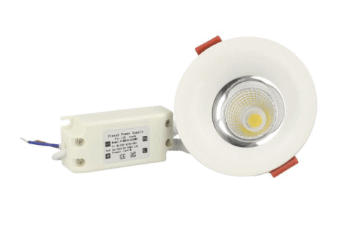 Faretto Led Da Incasso 10W Bianco Neutro 90mm 60 Gradi <p