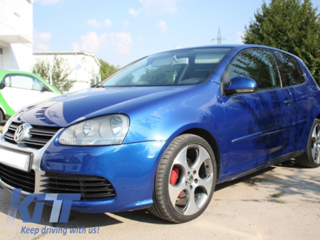 Golf MK V 5 (2003-2007) R32 spazzolato Alu-look Paraurti anteriore