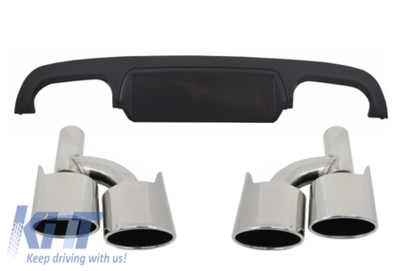 Diffusore del respingente posteriore AMG con design di scarico del silenziatore