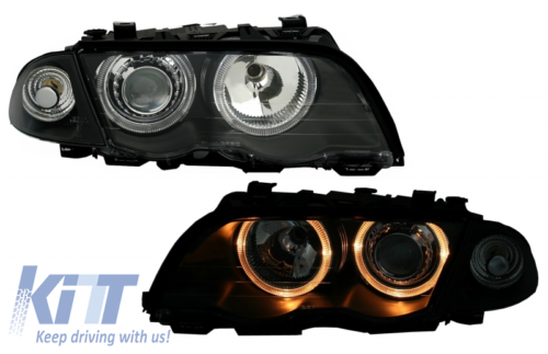 Fari Angel Eyes adatti per Serie 3 E46 Limousine Touring (05.1998-08.2001)