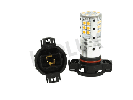 Lampada Led PSX24W Canbus Arancione 12V 25W Reale Luci Fendinebbia DS3