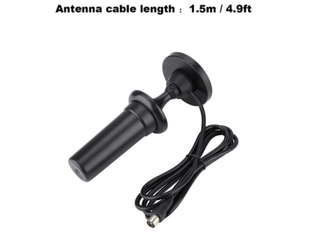 Antenna TV Interna Portatile DVB-T 36dB Base Magnetica Cavo 1,5M <ul><li>Riceve