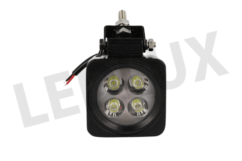 Fanale Quadrato Luci Diurne A Led Work Light Faro Da Lavoro 12V 24V 12W (4X3W)
