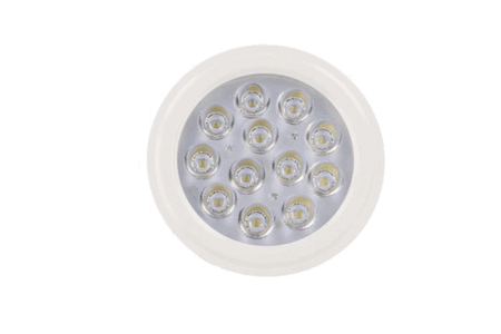 Lampada Faretto Led Spot E27 PAR30 12W=110W Bianco Neutro 220V 36 Gradi 12 Smd