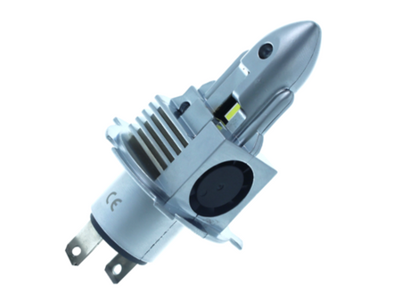 Lampada Full Led H4 12V 30W Bianco 6000K 3000/3000LM 360 Gradi Canbus Slim Con